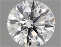 Natural Diamond 0.40 Carats, Round with Excellent Cut, F Color, VVS2 Clarity and Certified by GIA