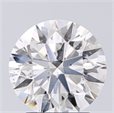 Natural Diamond 1.90 Carats, Round with Excellent Cut, H Color, SI1 Clarity and Certified by GIA