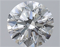 Natural Diamond 2.63 Carats, Round with Excellent Cut, F Color, SI1 Clarity and Certified by GIA