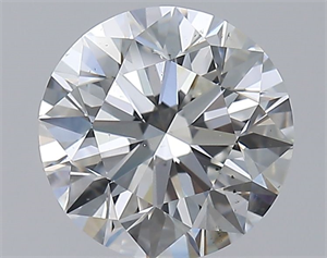 Picture of Natural Diamond 2.63 Carats, Round with Excellent Cut, F Color, SI1 Clarity and Certified by GIA