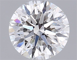 Picture of Natural Diamond 0.46 Carats, Round with Excellent Cut, G Color, SI1 Clarity and Certified by GIA