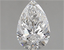 Natural Diamond 1.02 Carats, Pear with  Cut, E Color, SI1 Clarity and Certified by GIA