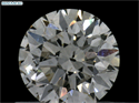 Natural Diamond 0.53 Carats, Round with Excellent Cut, I Color, SI2 Clarity and Certified by GIA