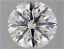 Natural Diamond 1.50 Carats, Round with Very Good Cut, H Color, VS1 Clarity and Certified by GIA