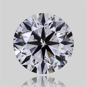 Picture of Natural Diamond 0.72 Carats, Round with Very Good Cut, K Color, SI2 Clarity and Certified by GIA