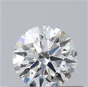 Natural Diamond 0.40 Carats, Round with Excellent Cut, K Color, VS1 Clarity and Certified by GIA