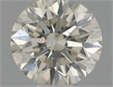 Natural Diamond 0.40 Carats, Round with Excellent Cut, I Color, SI2 Clarity and Certified by IGI