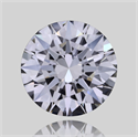 Natural Diamond 0.51 Carats, Round with Excellent Cut, J Color, VVS1 Clarity and Certified by GIA