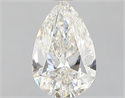 Natural Diamond 1.00 Carats, Pear with  Cut, I Color, SI1 Clarity and Certified by GIA