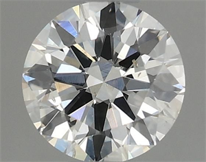 Picture of Natural Diamond 0.40 Carats, Round with Excellent Cut, J Color, SI1 Clarity and Certified by GIA