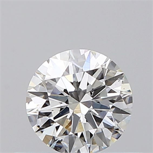 Picture of Natural Diamond 0.40 Carats, Round with Excellent Cut, F Color, SI1 Clarity and Certified by GIA