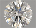 Natural Diamond 2.22 Carats, Round with Excellent Cut, J Color, SI1 Clarity and Certified by GIA