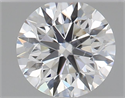 Natural Diamond 0.43 Carats, Round with Excellent Cut, G Color, SI1 Clarity and Certified by GIA