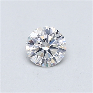 Picture of Natural Diamond 0.40 Carats, Round with Excellent Cut, E Color, SI2 Clarity and Certified by GIA