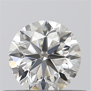 Picture of Natural Diamond 0.40 Carats, Round with Very Good Cut, I Color, SI1 Clarity and Certified by GIA