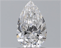 Natural Diamond 0.78 Carats, Pear with  Cut, D Color, VS2 Clarity and Certified by GIA