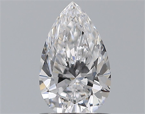 Picture of Natural Diamond 0.78 Carats, Pear with  Cut, D Color, VS2 Clarity and Certified by GIA