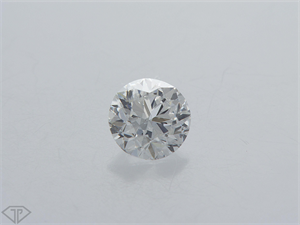 Picture of Natural Diamond 0.40 Carats, Round with Very Good Cut, G Color, SI1 Clarity and Certified by GIA