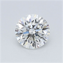 Natural Diamond 0.41 Carats, Round with Excellent Cut, I Color, VS1 Clarity and Certified by GIA