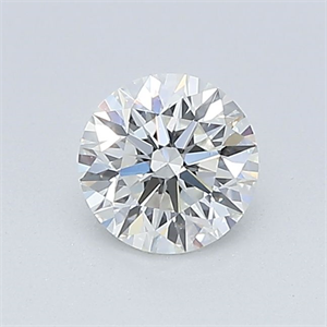 Picture of Natural Diamond 0.41 Carats, Round with Excellent Cut, I Color, VS1 Clarity and Certified by GIA