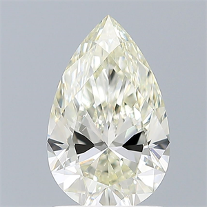 Picture of Natural Diamond 1.23 Carats, Pear with  Cut, I Color, VS2 Clarity and Certified by IGI