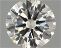 Natural Diamond 0.41 Carats, Round with Excellent Cut, I Color, VS2 Clarity and Certified by IGI