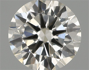 Picture of Natural Diamond 0.41 Carats, Round with Excellent Cut, I Color, VS2 Clarity and Certified by IGI