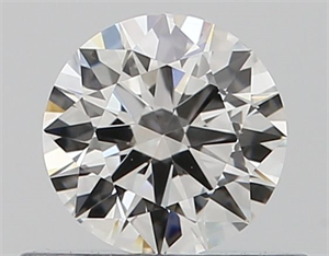 Picture of Natural Diamond 0.43 Carats, Round with Excellent Cut, F Color, VS1 Clarity and Certified by GIA