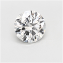 Natural Diamond 5.03 Carats, Round with Excellent Cut, H Color, SI2 Clarity and Certified by GIA