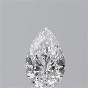 Picture of Natural Diamond 2.08 Carats, Pear with  Cut, D Color, VS1 Clarity and Certified by GIA