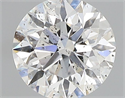 Natural Diamond 0.40 Carats, Round with Excellent Cut, E Color, SI2 Clarity and Certified by IGI