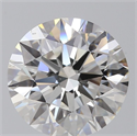 Natural Diamond 2.01 Carats, Round with Excellent Cut, G Color, SI1 Clarity and Certified by GIA