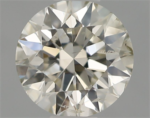 Picture of Natural Diamond 0.40 Carats, Round with Excellent Cut, I Color, SI2 Clarity and Certified by IGI