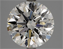 Natural Diamond 3.11 Carats, Round with Excellent Cut, G Color, IF Clarity and Certified by GIA