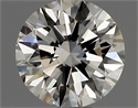 Natural Diamond 0.50 Carats, Round with Excellent Cut, K Color, VS1 Clarity and Certified by GIA