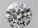 Natural Diamond 0.50 Carats, Round with Excellent Cut, K Color, VS1 Clarity and Certified by GIA