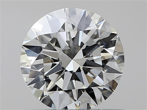 Picture of Natural Diamond 0.50 Carats, Round with Excellent Cut, K Color, VS1 Clarity and Certified by GIA