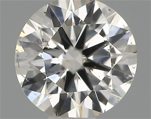 Picture of Natural Diamond 0.40 Carats, Round with Excellent Cut, H Color, SI2 Clarity and Certified by IGI