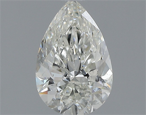 Picture of Natural Diamond 1.00 Carats, Pear with  Cut, J Color, SI2 Clarity and Certified by GIA