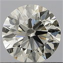 Natural Diamond 0.40 Carats, Round with Excellent Cut, I Color, VS1 Clarity and Certified by GIA