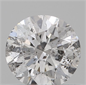 Natural Diamond 0.51 Carats, Round with Excellent Cut, F Color, SI2 Clarity and Certified by IGI