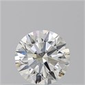 Natural Diamond 2.13 Carats, Round with Excellent Cut, I Color, VS1 Clarity and Certified by GIA