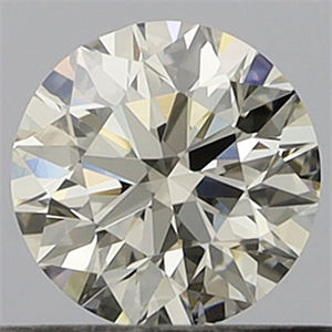 Picture of Natural Diamond 0.50 Carats, Round with Very Good Cut, J Color, VVS2 Clarity and Certified by GIA