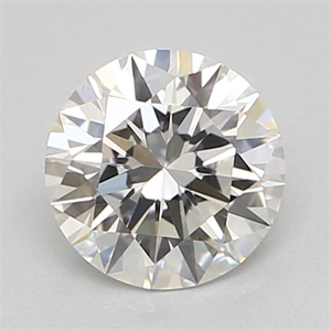 Picture of Natural Diamond 0.40 Carats, Round with Excellent Cut, H Color, VS1 Clarity and Certified by GIA