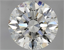 Natural Diamond 2.25 Carats, Round with Excellent Cut, I Color, VS1 Clarity and Certified by GIA