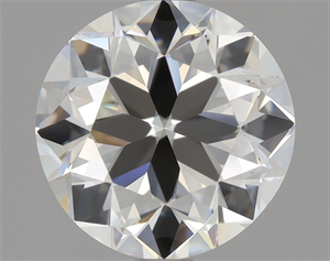 Picture of Natural Diamond 2.01 Carats, Round with Very Good Cut, H Color, VVS1 Clarity and Certified by GIA