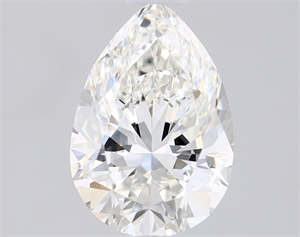 Picture of Natural Diamond 1.00 Carats, Pear with  Cut, H Color, VVS1 Clarity and Certified by GIA