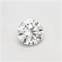 Natural Diamond 3.01 Carats, Round with Excellent Cut, I Color, SI1 Clarity and Certified by GIA