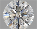 Natural Diamond 0.40 Carats, Round with Excellent Cut, I Color, SI1 Clarity and Certified by GIA