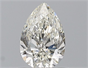 Natural Diamond 0.70 Carats, Pear with  Cut, I Color, VVS1 Clarity and Certified by GIA